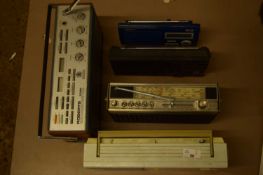 MIXED LOT: 5 RADIOS TO INCLUDE:FERGUSON PR-24 4 BAND (1990), ROBERTS RSS80 SYNTHESIZED PRESET RADIO,