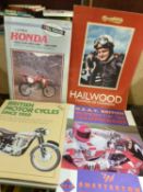 22 motorcycle books etc (355a)