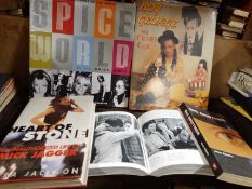 10 pop music books to include Elvis Celebration - images of Elvis Presley from the Elvis Presley