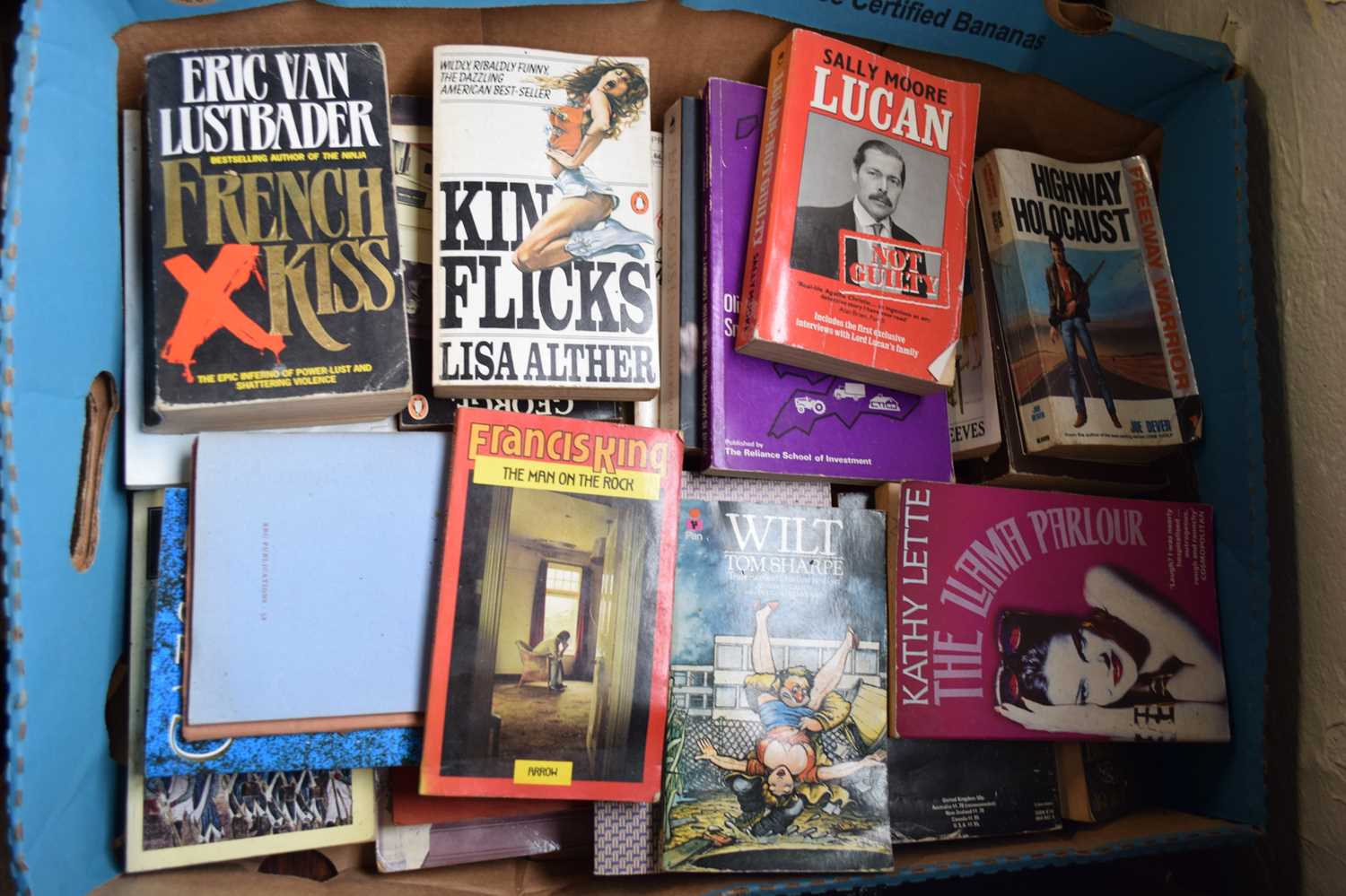 Two boxes of small format novels (lucky dip), approx 80 titles - Image 2 of 2