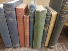 17 Mainly early 1st edition literature books to include The Greenwood Hat by J M Barrie, A Bachelors