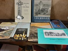 Box of mixed ephemera to include postcards, nine sets of real photos of towns, UK/Holiday etc rare