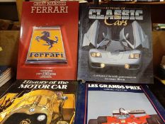 10 large format books on cars and motoring (338)