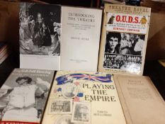 11 theatre related books to include Playing the Empire by David Holloway (485a)