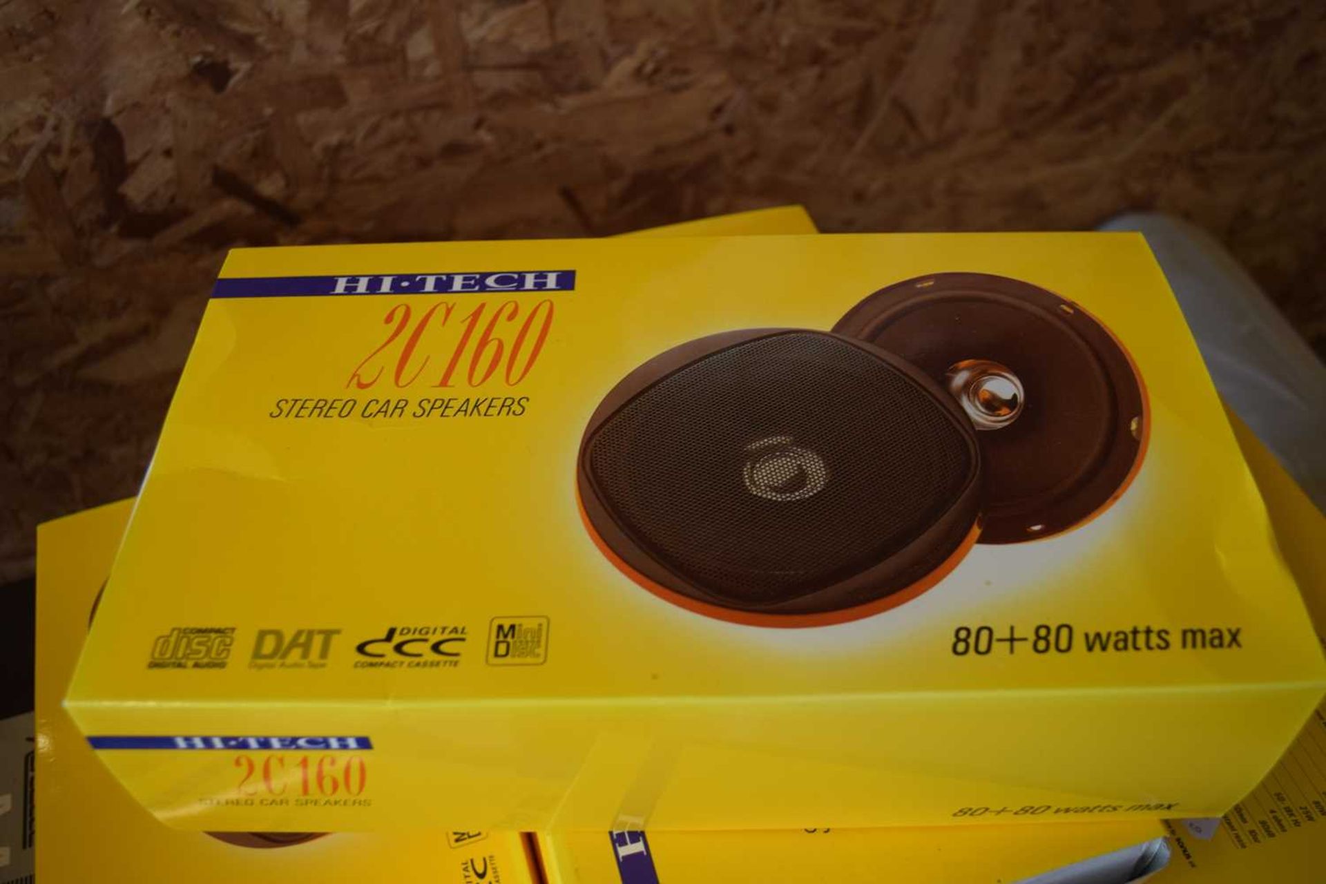 6 Boxed pairs of Hi-tech 2C160 Stereo Car Speakers 6 1/2 Inch 80 Watts - Image 2 of 4