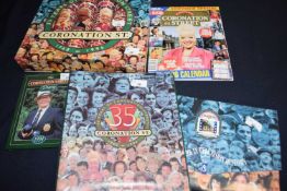 Various coronation street collectors items to include the coronation street diary 1994, coronation