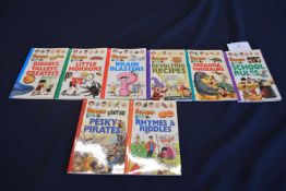 8 'Kingfisher the beano File' fact books volumes 1-8