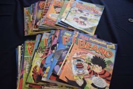 A complete collection of 'The Beano' Comics from 2001 No 3051-3102
