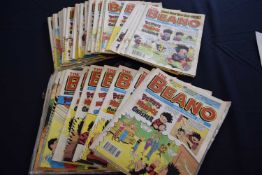 A incomplete collection of 'The Beano' Comics from 1995. No. 2738-2789 (Missing No.2764, 2752, 2742,