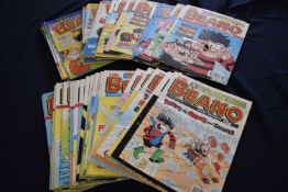 A collection of 'The Beano' 1998 No. 2894-2923. 1 Missing