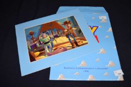 Toy Story Exclusive Commemorative lithograph 1996