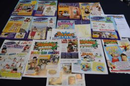 Mixed lot of 'Beano Club Pack Newsletters' 2003/2004