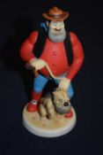 Robert Harrop The Beano Dandy Collection 'desperate dan one man and his dog' BDS08