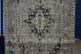 Verline grey/cream rug, 120cm