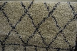 Paco Home Nador floor rug, 120 x 170cm, cream