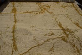 Karina Kilim beige/gold floor rug 160cm wide