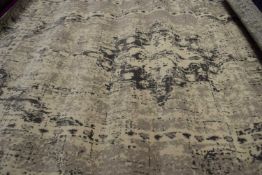 Verline grey/cream rug, approx 120cm wide