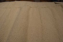 Bartholo shag cream rug, width 120cm