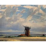 Wilfred Stanley Pettitt (British, 20th century), Blakeney Mill, oil on board, 9.5x11ins, signed,