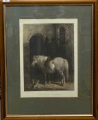 After William Barraud (British, 19th century) 'The Keepers Pony', chromolithograph,18.5x13.5ins,