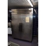 Inomak commercial refridgeration unit, width 143 cm, height 210 cm, depth 82 cm