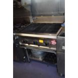 Blue Seal free standing chargrill, gas, width 90 cm, depth approx 80 cm, height 90 cm