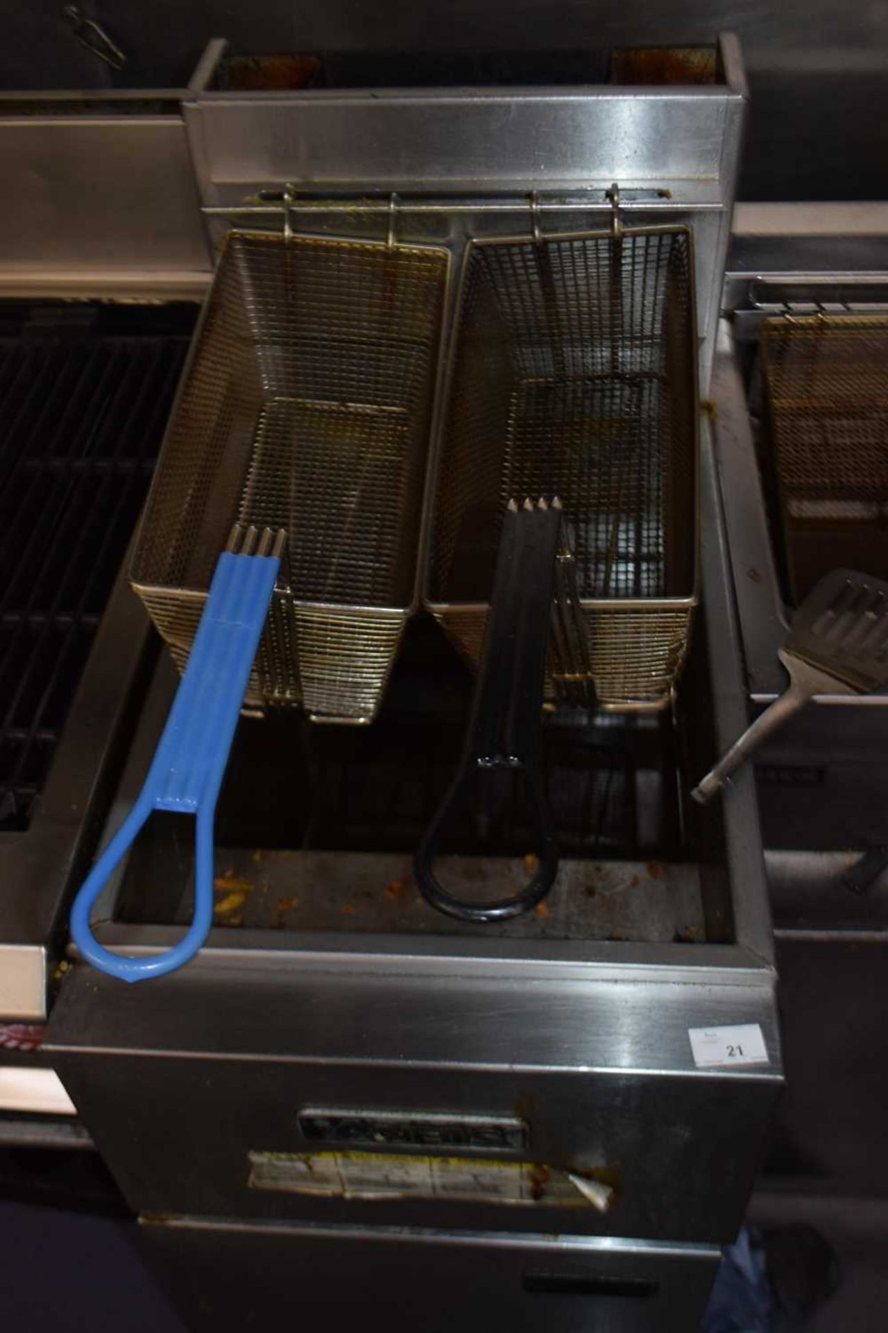Anets twin basket commercial fryer - Image 3 of 3