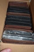 Leather wallets (approx 24)