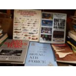 Approx 40 titles on aviation and aircraft magazines and books (604)