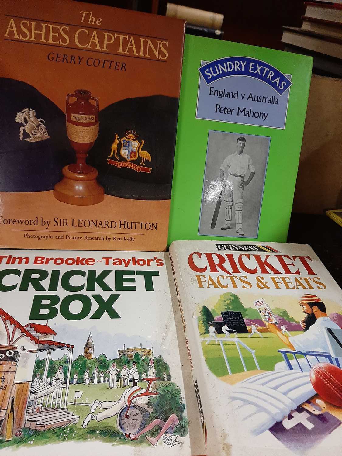 20 cricket interest books to include Parsons Pitch by David Shepherd, Denis Compton's annual etc [ - Image 2 of 3