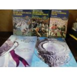 Box of 12 rugby titles to include Rothman's 1980s, and Rugger 1946 (368b)
