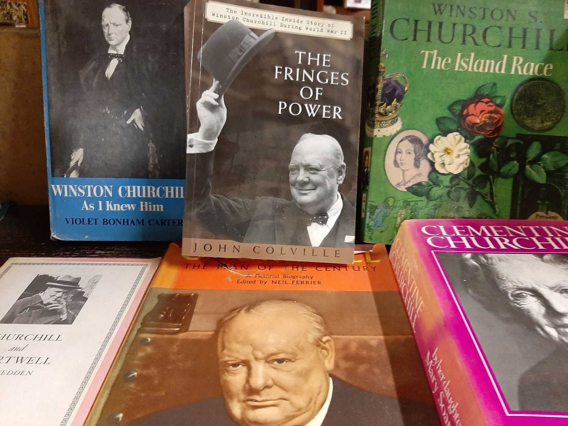 Large Winston Churchill collection of various books on his life (great collection of 48 titles) [our - Image 5 of 6