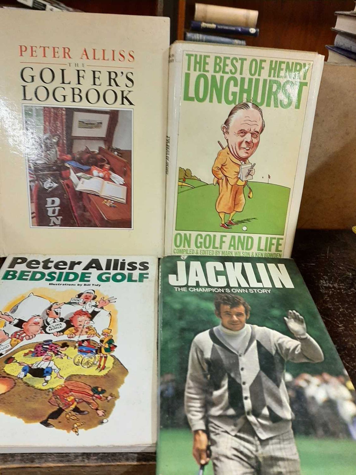 Golf books x 12 [our ref: 365b]