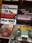 14 motorcar related books and magazines (355b)
