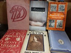 16 literature books to include The Bible in Spain by Borrow, The Bars of Iron by Ethel M Dell etc [