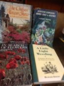 12 small format country and gardening books to include The Complete Book of Self-Sufficiency, The