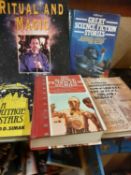 13 sci-fi/space books to include The Exploding Suns by Isaac Asimov, Great Science Fiction stories