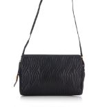 Fendi, a black leather Pasta crossbody handbag