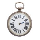 Jacot & Bovy for Perry Edwards & Co., a late 19th century silver eight day open face pocket watch