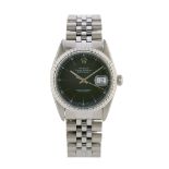 Rolex, a stainless steel Oyster Perpetual Datejust bracelet watch, circa 1984