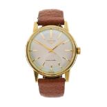 Longines, a 9ct gold automatic wrist watch