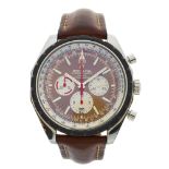 Breitling, a stainless steel Chrono-Matic 49 chronograph wrist watch