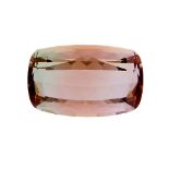 A large natural pink tourmaline, of 31ct