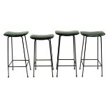 Frank Guille for Kandya, four Program stools