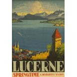 Otto Landolt (Swiss, 1889-1951), a 1940's poster o