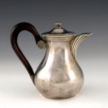 A French silver teapot or water jug, EC, Paris circa 1830