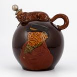 A Royal Doulton Kingsware whisky flagon, Master of the Foxhounds