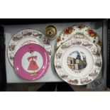 Christian Lacroix, 'Five Continents', a boxed set of four limited edition plates, together with an