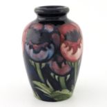 William Moorcroft, a Big Poppy vase