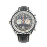 Breitling, a stainless steel Navitimer Chrono-Matic wrist watch